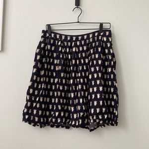 COPY - Brooklyn Industries cat print skirt